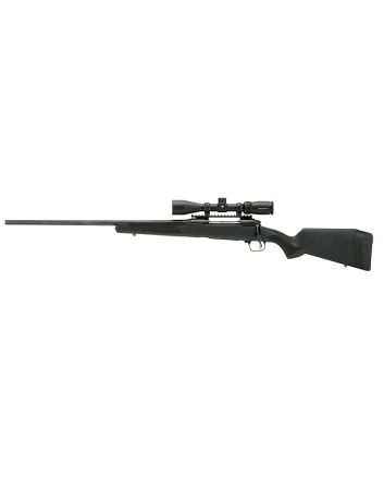Savage Arms 58131 110 Apex Hunter XP 400 Legend 4+1 18" Carbon Steel, Black, Synthetic AccuFit Stock, Vortex Crossfire II 3-9x40mm Scope Left Hand