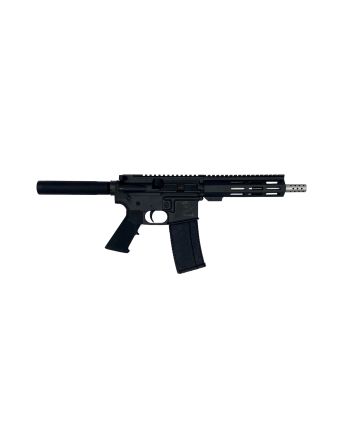 Great Lakes Firearms GL15223SSPBLK AR-15 Pistol 223 Wylde 30+1 7.50" Stainless Barrel, Black, 7" M-LOK Handguard, Buffer Tube (No Brace), A2 Grip