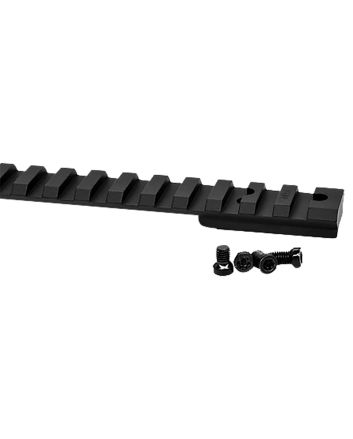 Warne V46420MOA Vapor Picatinny Rail Black Anodized Aluminum Fits Savage 110 Short Action, 20 MOA