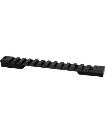 Warne V485M Vapor Picatinny Rail Black Anodized Ruger American Long Action, 0 MOA
