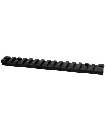 Warne V49820MOA Vapor Picatinny Rail Black Anodized Aluminum Savage Axis/Axis II, 20 MOA