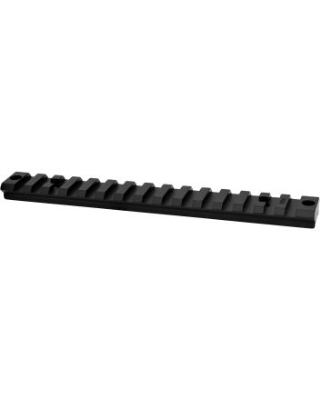 Warne V498M Vapor Picatinny Rail Black Anodized Aluminum Savage Axis/Axis II, 0 MOA