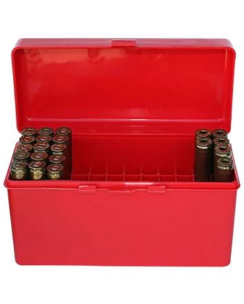 MTM Case-Gard RM6030 Flip-Top243/308 Win/220 Swift Red Polypropylene 50rd