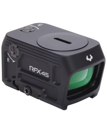 Viridian 9810058 RFX45Black Anodized 1 x 24 mm x 15.5 mm 5 MOA Green Dot ACRO/Docter