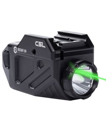 Viridian 9300027 C5L with SAFECharge C Series Black 650 Lumens White/Green Laser Glock/Sig Sauer/Smith &amp; Wesson