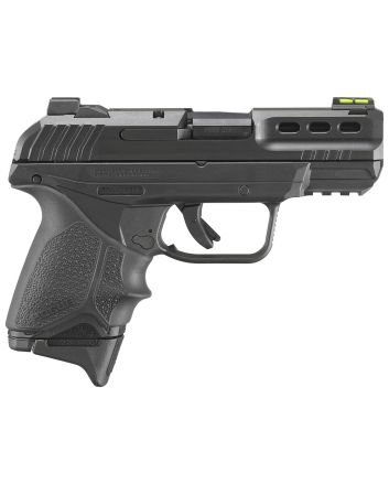 Ruger 3854 Security-380 *MA Compliant 380 ACP 10+1 3.42" Black Oxide Steel Barrel, Black Serrated Steel Slide, Black Polymer Frame w/Picatinny Rai,l Black Polymer Grip, Lite Rack System, Right Hand