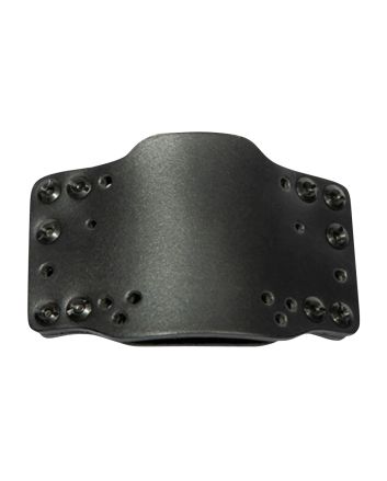 Limbsaver 12562 CrossTech CompactIWB/OWB Black Leather, Belt Clip, Fits Universal Handgun, Belt 1.75" Wide Ambidextrous