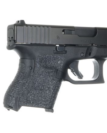 Talon Grips EV03R Adhesive GripTextured Black Rubber, Fits Subcompact Glock Gen 5