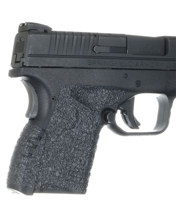 Talon Grips EV09R Adhesive GripTextured Black Rubber, Fits Springfield XD-S (9/45)