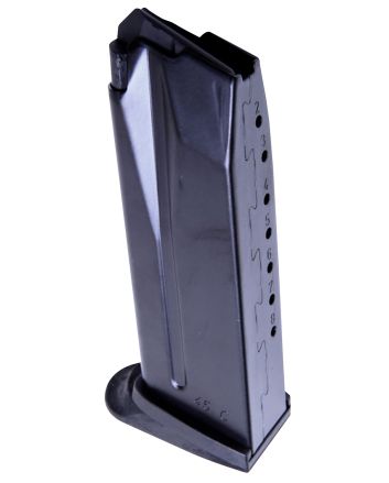 HK 50248621 45CBlack Detachable with Extended Floor Plate 8rd 45 ACP for H&amp;K USP Compact/45 Compact