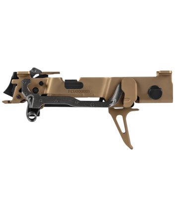 Sig Sauer 8900160 P320 Custom Works Fire Control Unit *FFL Item (FCU Only), 9mm Luger/40 S&amp;W/357 Sig, Gold Nitride, Titanium Frame &amp; Flat Face Skeletonized Trigger, Fits Sig P320 Parts