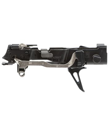 Sig Sauer 8900161 P320 Custom Works Fire Control Unit *FFL Item (FCU Only), 9mm Luger/40 S&amp;W/357 Sig, Black Nitride, Titanium Frame &amp; Flat Face Skeletonized Trigger, Fits Sig P320 Parts