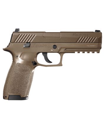 Sig Sauer Airguns AIRP320 P320 Air Pistol CO2 177 Pellet 30+1 8" Coyote Polymer Grips