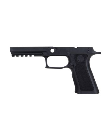Sig Sauer GRIPMODXF943SMBLK P320 Grip Module X-Series (Small Size Module), 9mm Luger/40 S&amp;W/357 Sig, Black Polymer, Fits Full Size Sig P320 (4.70")