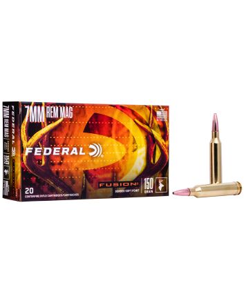 Federal F7RFS1 Fusion7mmRem 150gr Bonded Soft Point 20 Per Box/10 Case