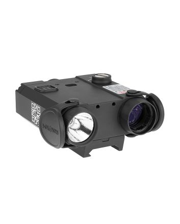 Holosun LS420G LS420GMatte Black Green Laser &amp; IR Pointer/Illuminator Coaxial Dual Laser 600 Lumen White Light