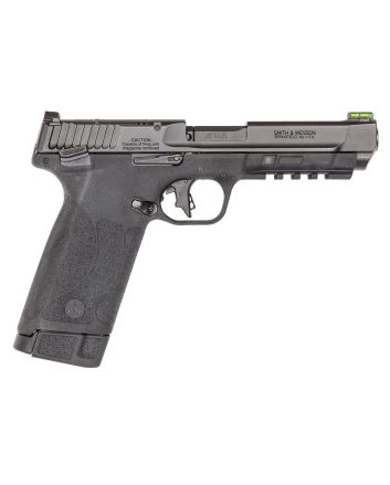 Smith &amp; Wesson 13433 M&amp;P 22 Magnum22 WMR 30+1 (2) 4.35" Tempo Barrel System, Black, Polymer Frame with Pic. Rail, Optic Cut Slide, Fiber Optic Sight, Flat Faced Trigger, Ambi Controls