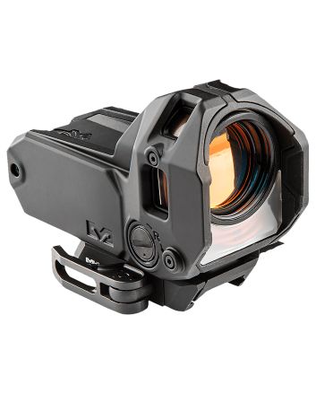 Meprolight USA 56223000 M22Black 1 x 1.0" x 0.80" 3.5 MOA Red Bullseye/40 MOA Red Ring