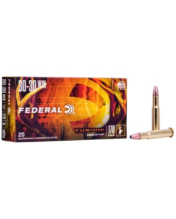 Federal F3030FS2 Fusion30-30Win 170gr Bonded Soft Point 20 Per Box/10 Case