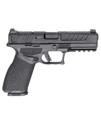 Springfield Armory EC9459B3D Echelon9mm Luger 17+1/20+1 4.50", Black, Optic Cut Serrated Slide, Polymer Frame with Pic. Rail, Interchangeable Backstrap Grip, 3-Dot Tritium Sights