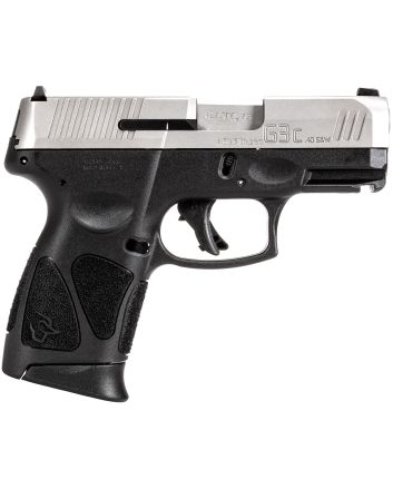 Taurus 1G3C4039 G3CCompact Frame 40 S&amp;W 10+1 3.26" Matte Stainless Steel Barrel, Serrated Stainless Steel Slide, Black Polymer Frame w/Picatinny Rail, Black Polymer Grip