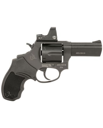 Taurus 2856P31R 856 T.O.R.O. 38 Special 6 Shot 3", Black Stainless Steel, Optic Ready Frame, Rubber Grip, Riton Red Dot