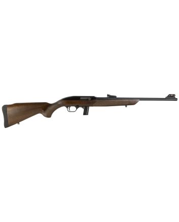 Rossi RS22L1811WD RS22Full Size 22 LR 10+1 18" Matte Black Steel Barrel, Matte Black Receiver, Fixed Hardwood Stock
