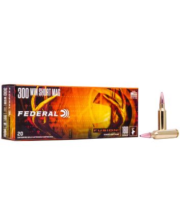 Federal F300WSMFS2 Fusion300WSM 180gr Bonded Soft Point 20 Per Box/10 Case
