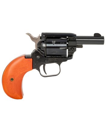 Heritage Mfg BK22B2BH Barkeep22 LR 6 Shot, 2.68" Black Oxide Steel Barrel, Black Oxide Zinc Alloy Frame, Black Oxide Cylinder, Cocobolo Bird Head Grip, Manual Safety, Exposed Hammer