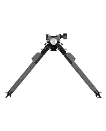 Mdt Sporting Goods Inc 106292BLK CKYE-POD Gen 2 Single Pull Standard, Black Aluminum, 9"-15.50", 360 Degrees Pan, Spiked Feet, Integrated Barricade Stop, Fits ARCA/Picatinny/RRS Dovetail Rails