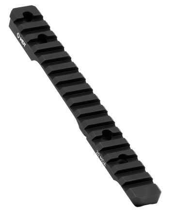 Mdt Sporting Goods Inc 104505BLK Picatinny Scope RailBlack Anodized 11" Long Fits Tikka T1X Rimfire Action, 20 MOA