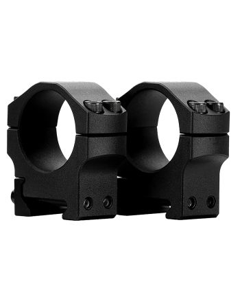 Mdt Sporting Goods Inc 103347BLK Premier Scope Ring Set Black Aluminum 30mm Tube Medium