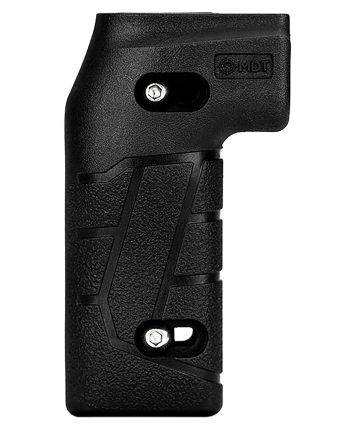 Mdt Sporting Goods Inc 105173BLK Premier Vertical Grip Black Polymer, Removable Side Panels, Fits MDT Chassis