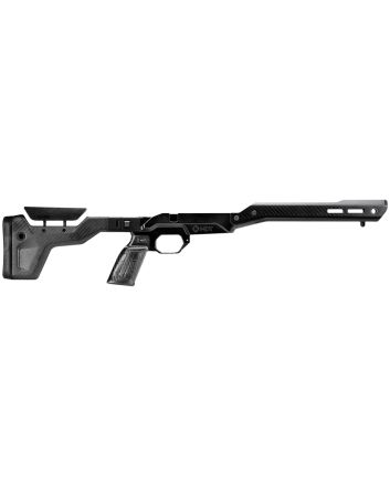 Mdt Sporting Goods Inc 104999BCF HNT26 Chassis Carbon Fiber Furniture, Aluminum Base, Folding Stock with Adj. Cheekrest, M-LOK Forend, QD Sling Mounts, AR-Style Grip Fits Short Action Remington 700