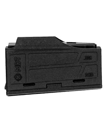 Mdt Sporting Goods Inc 105089BLK AICS Magazine3rd Flush Fit 308/6.5 Creedmoor Short Action, Black Polymer Fits Some Chassis/Bottom Metal (MDT/XLR/KRG/GRS/CDI/Pacific Tool &amp; Gauge)