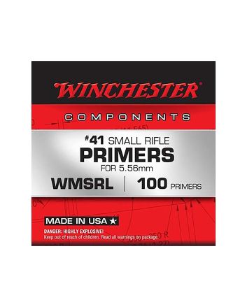 Winchester Ammo WMSRL Primers #41 Small Rifle 5.56x45mmNATO/1000Rds
