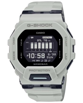 G-shock/vlc Distribution GBD200UU9 G-Shock Tactical White Stainless Steel Bezel 145-215mm