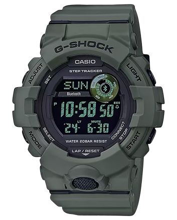 G-shock/vlc Distribution GBD800UC3 G-Shock Tactical Move Power Trainer Fitness Tracker Green