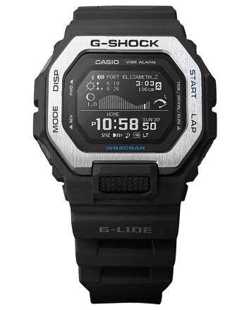 G-shock/vlc Distribution GBX1001CR G-Shock Tactical G-Glide Fitness Tracker Black Size 145-215mm