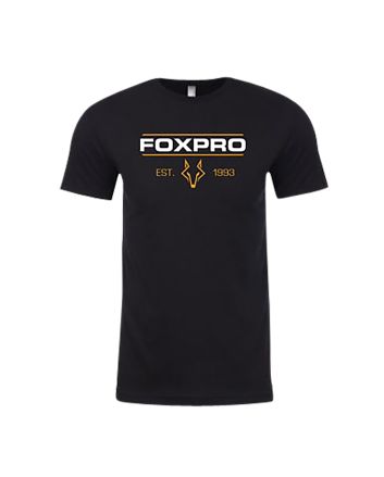 Foxpro E93BS Est. 93Black Cotton/Polyester Short Sleeve Small
