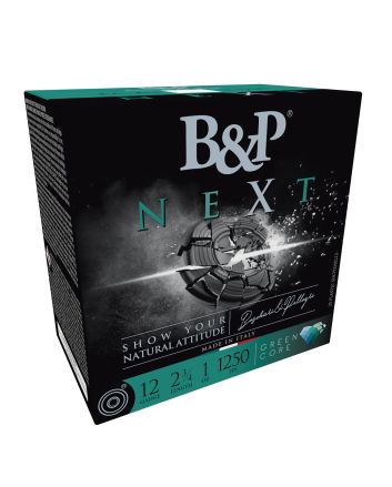 B&amp;P Ammunition 12B1NX8 Next12Gauge 2.75" 1oz 8Shot 25 Per Box/10 Case