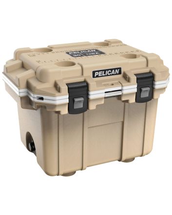 PELICAN 30Q-1-TANWHT 30QT ELITE COOLER TAN/WHT