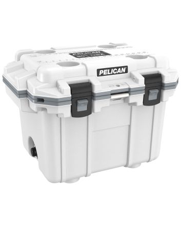 PELICAN 30Q-1-WHTGRY 30QT ELITE COOLER WHT/GRY