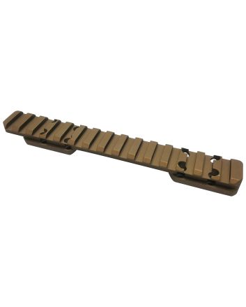 Talley PXMSB735 Browning X-Bolt Smoked Bronze Picatinny RailMagnum Action 20 MOA