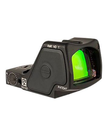 Trijicon 3200001 RMR HD Matte Black 1 x 0.89" x 0.67" 1 MOA Red Dot/55 MOA Circle Multi Reticle
