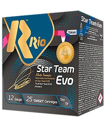 Rio Ammunition ST288 Star Team EVO12Gauge 2.75" 1oz 8Shot 25 Per Box/10 Case