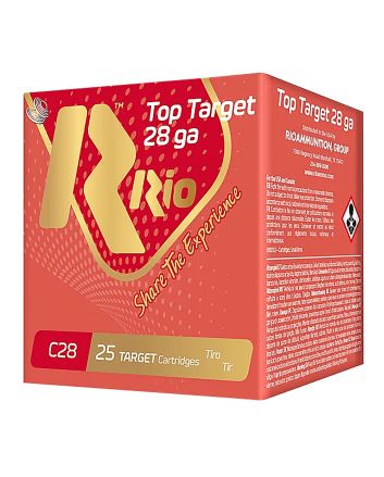 Rio Ammunition RCHV286 Game Load28Gauge 2.75" 1oz 6Shot 25 Per Box/10 Case