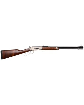 Gforce Arms GFLVRNKLS Saddlehorn410 Gauge 2.5" 9+1 20" Nickel Barrel/Rec, Turkish Walnut Stock, Adj. Fiber Optic Sights