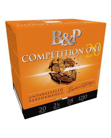 B&amp;P 20B78CP7 Competition ONE 20Gauge 2.75" 7/8oz 7.5Shot 25 Per Box/10 Case