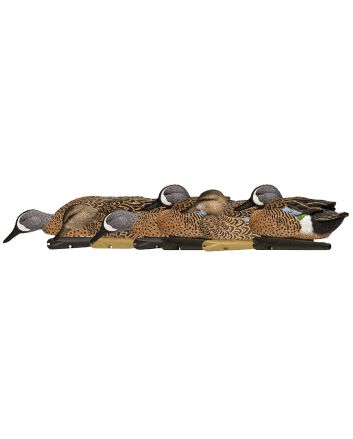 Avian X AVXAVX8080 TopflightBlue-Winged Floating Teal Decoys Multi-Colored-6 Pack